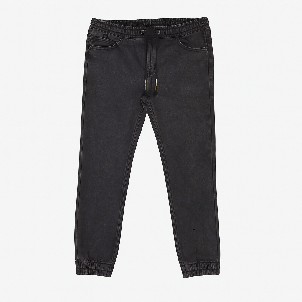 Jogger de mezclilla black PA0003
