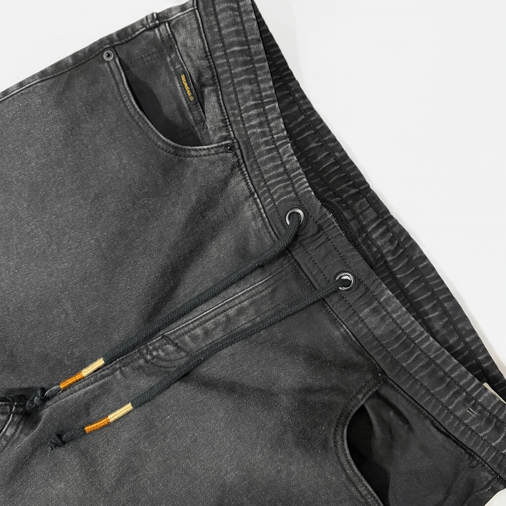 Jogger de mezclilla black PA0003