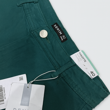 Pantalon Sinsay culotte green PA0004