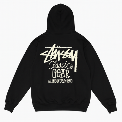 Poleron Stussy negro HO0001