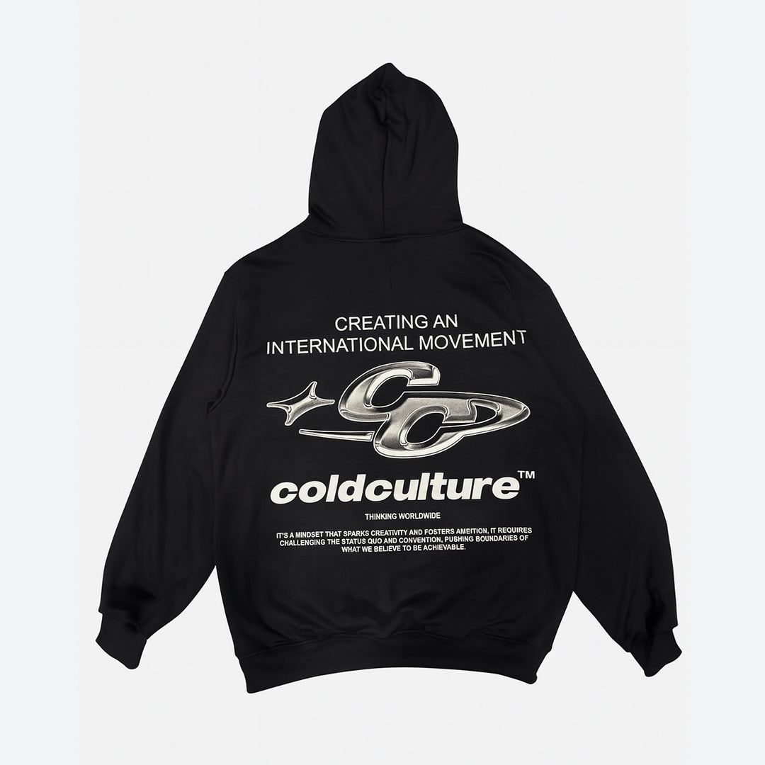 Poleron Cold Culture negro HO0002